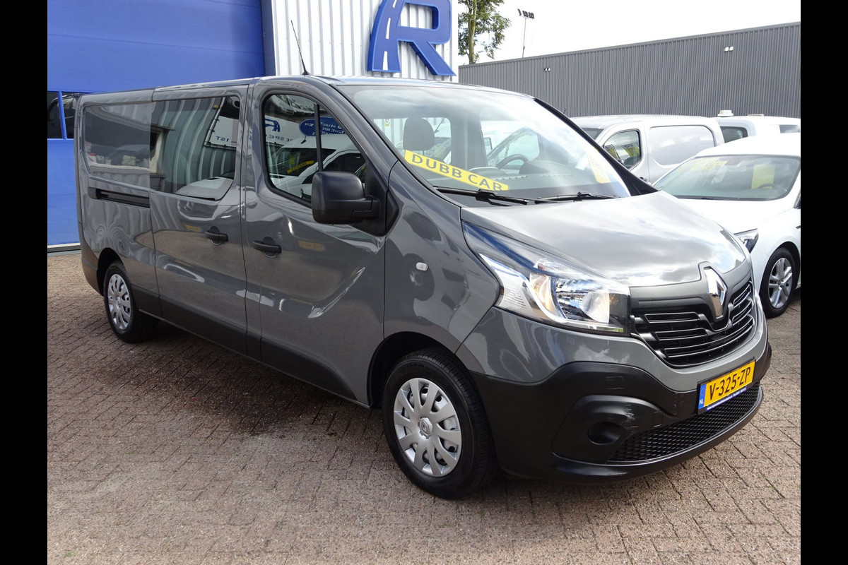 Renault Trafic 1.6 dCi T29 L2H1 DUBBELE CABINE 6 PERSOONS AIRCO NAVIGATIE