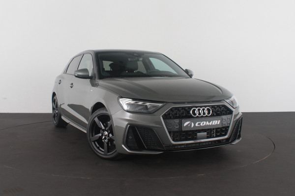 Audi A1 Sportback 30 TFSI S line > 116pk/Chronos Gray en zwart dak/17inch/stoelverwarming