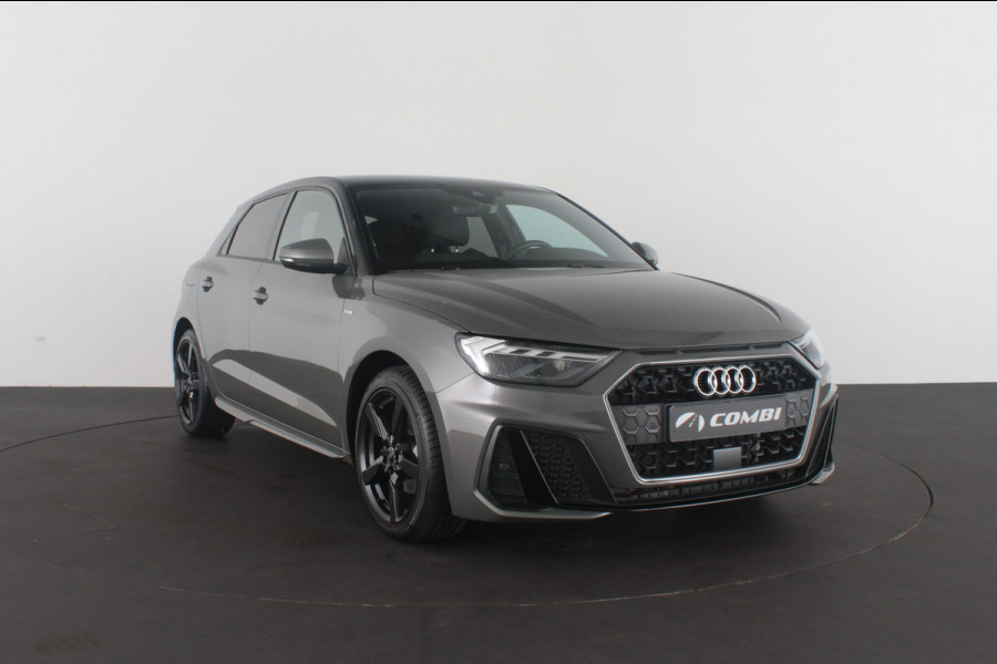 Audi A1 Sportback 30 TFSI S line > 116pk/Chronos Gray en zwart dak/17inch/stoelverwarming