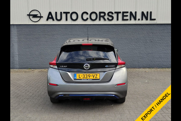 Nissan Leaf e+ N-Connecta 62kWh Adap.Cruise Warmtepomp Leder+Verwarmd 360°Camera Ecc Stuurverwarming Navi Apple Carplay/Android Auto Lmv Privacy Glas Isofix DAB Bluetooth Led Dodehoekdetectie 1e Eigenaar Origineel Nederlandse Auto