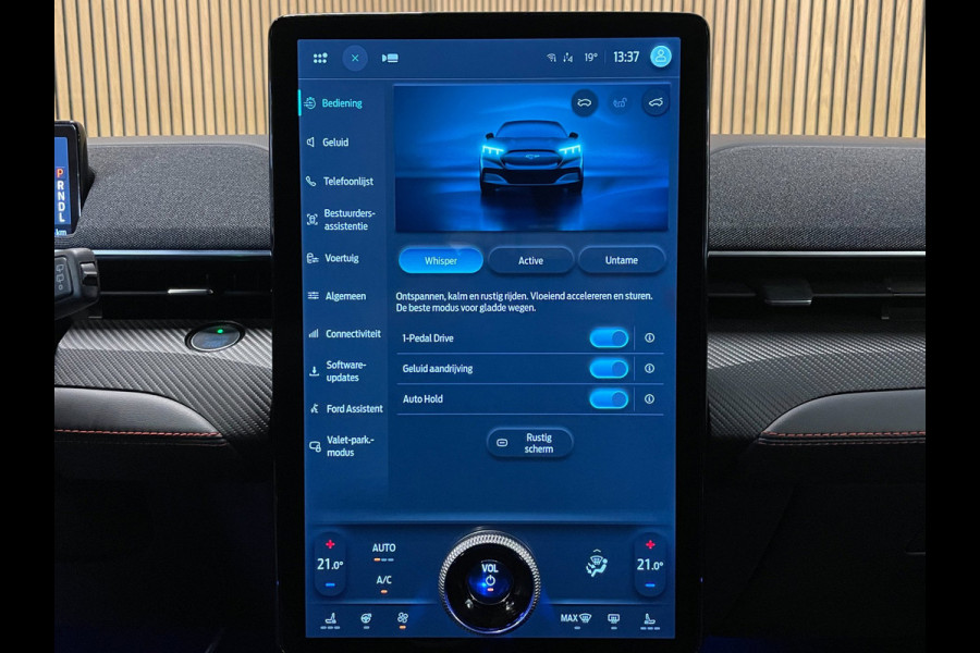Ford Mustang Mach-E AWD 75 kWh|94% SOH|PANORAMA|MEMORY|LEDER|B&O|ACC|360+V+A-CAMERA|CARPLAY|STOEL+STUURVERW|NL-AUTO|INCL BTW|NAP|