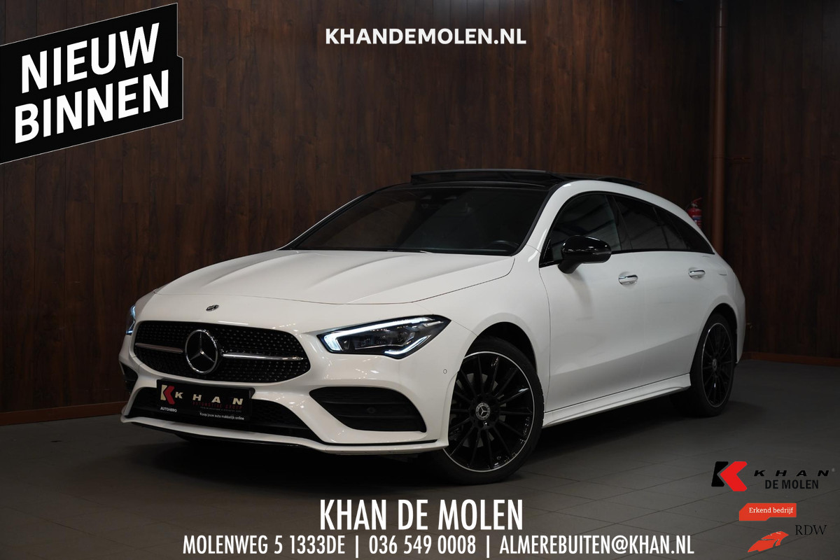 Mercedes-Benz CLA-Klasse Shooting Brake 250 e AMG Line BOMVOL|Pano|Burmester|Memory|Elektr. Achterklep|Sfeerverlichting