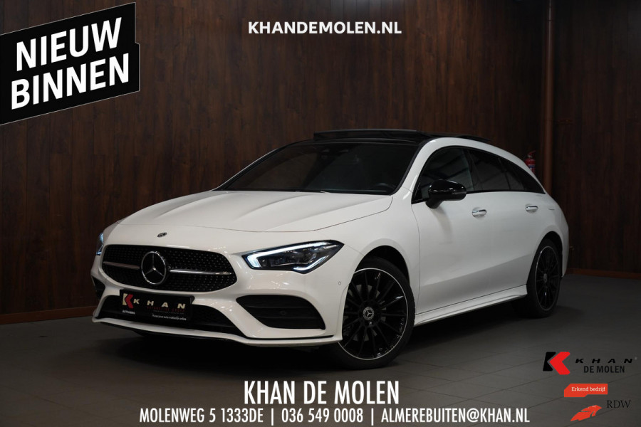 Mercedes-Benz CLA-Klasse Shooting Brake 250 e AMG Line BOMVOL|Pano|Burmester|Memory|Elektr. Achterklep|Sfeerverlichting