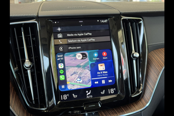 Volvo XC60 2.0 B5 Inscription | Leder, Carplay/Android, Memory, 360 Camera, Scandinavian Line, ACC, Stoel+Stuurverw., | 1e Eig. |