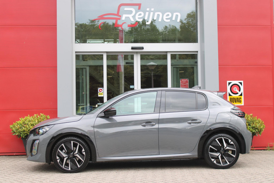 Peugeot 208 1.2 Hybrid 145PK AUTOMAAT GT | NAVIGATIE | DRAADLOZE APPLE CARPLAY/ANDROID AUTO | CAMERA VOOR + ACHTER | FULL LED KOPLAMPEN | LICHTMETALEN VELGEN 17" | DODEHOEK DETECTIE | DRAADLOZE TELEFOONLADER | KEYLESS ENTRY/START | DAB+ RADIO | ADAPTIVE CRUISE CONTROL | CLIMATE CONTROL |