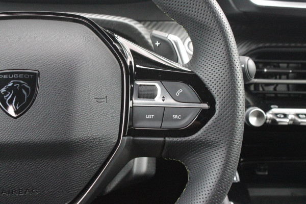 Peugeot 208 1.2 Hybrid 145PK AUTOMAAT GT | NAVIGATIE | DRAADLOZE APPLE CARPLAY/ANDROID AUTO | CAMERA VOOR + ACHTER | FULL LED KOPLAMPEN | LICHTMETALEN VELGEN 17" | DODEHOEK DETECTIE | DRAADLOZE TELEFOONLADER | KEYLESS ENTRY/START | DAB+ RADIO | ADAPTIVE CRUISE CONTROL | CLIMATE CONTROL |