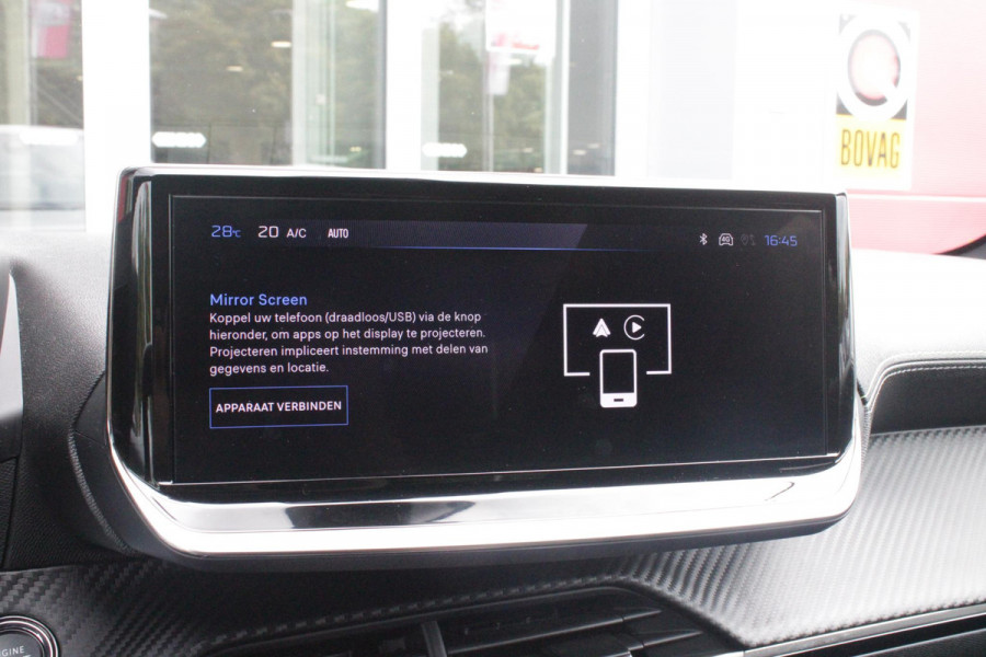 Peugeot 208 1.2 Hybrid 145PK AUTOMAAT GT | NAVIGATIE | DRAADLOZE APPLE CARPLAY/ANDROID AUTO | CAMERA VOOR + ACHTER | FULL LED KOPLAMPEN | LICHTMETALEN VELGEN 17" | DODEHOEK DETECTIE | DRAADLOZE TELEFOONLADER | KEYLESS ENTRY/START | DAB+ RADIO | ADAPTIVE CRUISE CONTROL | CLIMATE CONTROL |