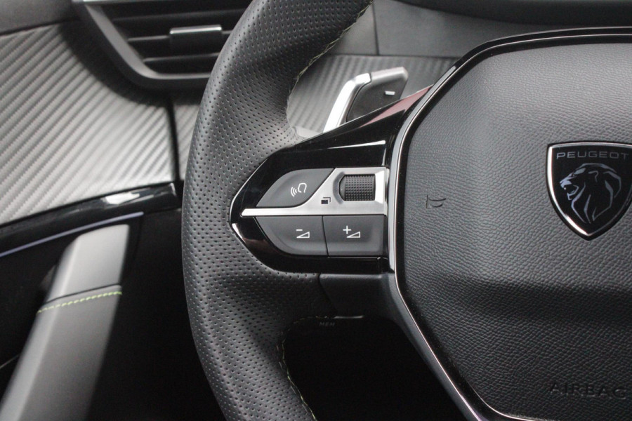 Peugeot 208 1.2 Hybrid 145PK AUTOMAAT GT | NAVIGATIE | DRAADLOZE APPLE CARPLAY/ANDROID AUTO | CAMERA VOOR + ACHTER | FULL LED KOPLAMPEN | LICHTMETALEN VELGEN 17" | DODEHOEK DETECTIE | DRAADLOZE TELEFOONLADER | KEYLESS ENTRY/START | DAB+ RADIO | ADAPTIVE CRUISE CONTROL | CLIMATE CONTROL |