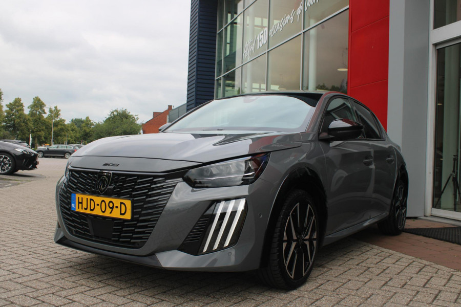 Peugeot 208 1.2 Hybrid 145PK AUTOMAAT GT | NAVIGATIE | DRAADLOZE APPLE CARPLAY/ANDROID AUTO | CAMERA VOOR + ACHTER | FULL LED KOPLAMPEN | LICHTMETALEN VELGEN 17" | DODEHOEK DETECTIE | DRAADLOZE TELEFOONLADER | KEYLESS ENTRY/START | DAB+ RADIO | ADAPTIVE CRUISE CONTROL | CLIMATE CONTROL |