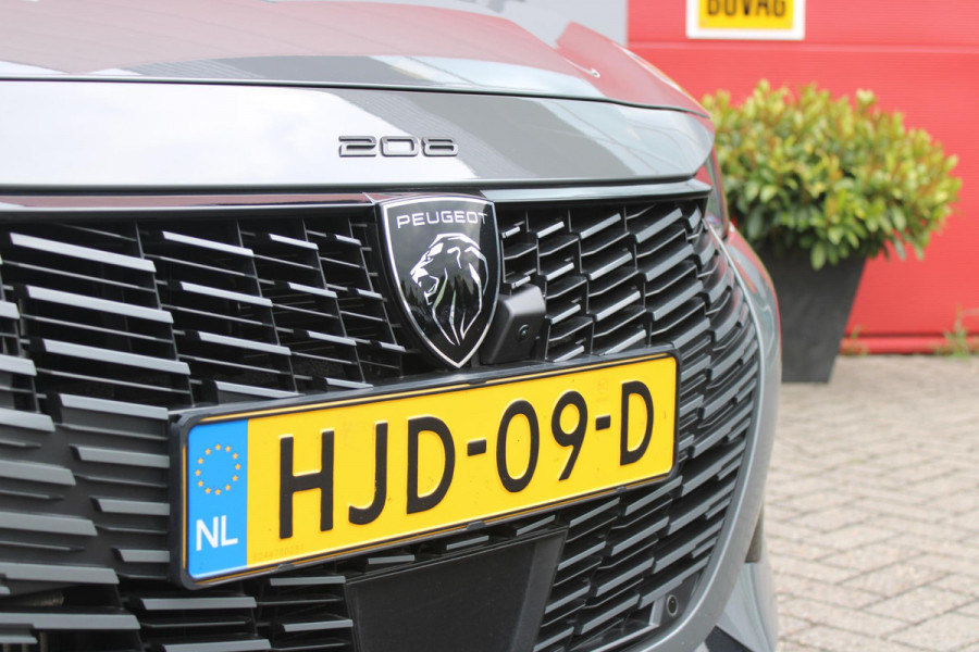 Peugeot 208 1.2 Hybrid 145PK AUTOMAAT GT | NAVIGATIE | DRAADLOZE APPLE CARPLAY/ANDROID AUTO | CAMERA VOOR + ACHTER | FULL LED KOPLAMPEN | LICHTMETALEN VELGEN 17" | DODEHOEK DETECTIE | DRAADLOZE TELEFOONLADER | KEYLESS ENTRY/START | DAB+ RADIO | ADAPTIVE CRUISE CONTROL | CLIMATE CONTROL |