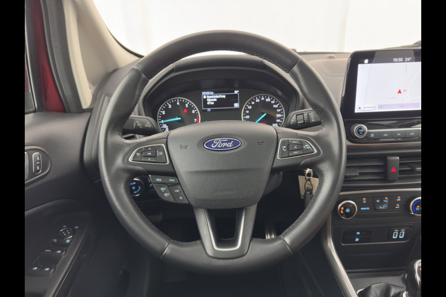 Ford EcoSport 1.0 EcoBoost Trend Ultimate (INCL-BTW) *NAVI-FULLMAP | CAMERA | CRUISE | COMFORTSEATS | FORD-SYNC3-AUDIO | PRIVACY-GLASS | PDC | 16''ALU | TOWBAR *