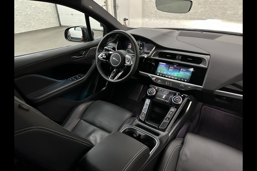 Jaguar I-PACE EV400 HSE 90 kWh | 97,5% SOH | Stoelventilatie | 360 Camera | ACC | Panorama | Meridian-Sound | Stoelverwarming V+A | Memory | Leder | Stuurverwarming | Full-LED | Sfeerverlichting | Keyless-Entry | Carplay | Origineel NL |