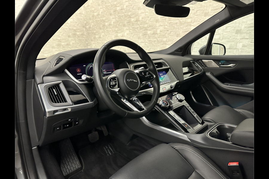 Jaguar I-PACE EV400 HSE 90 kWh | 97,5% SOH | Stoelventilatie | 360 Camera | ACC | Panorama | Meridian-Sound | Stoelverwarming V+A | Memory | Leder | Stuurverwarming | Full-LED | Sfeerverlichting | Keyless-Entry | Carplay | Origineel NL |