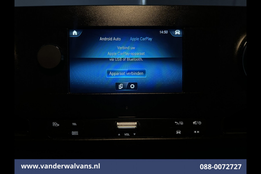 Mercedes-Benz Sprinter 316 CDI 164pk L3H2 Euro6 Airco | Camera | Apple Carplay | Cruisecontrol | Trekhaak Android Auto, Stoelverwarming, Bijrijdersbank