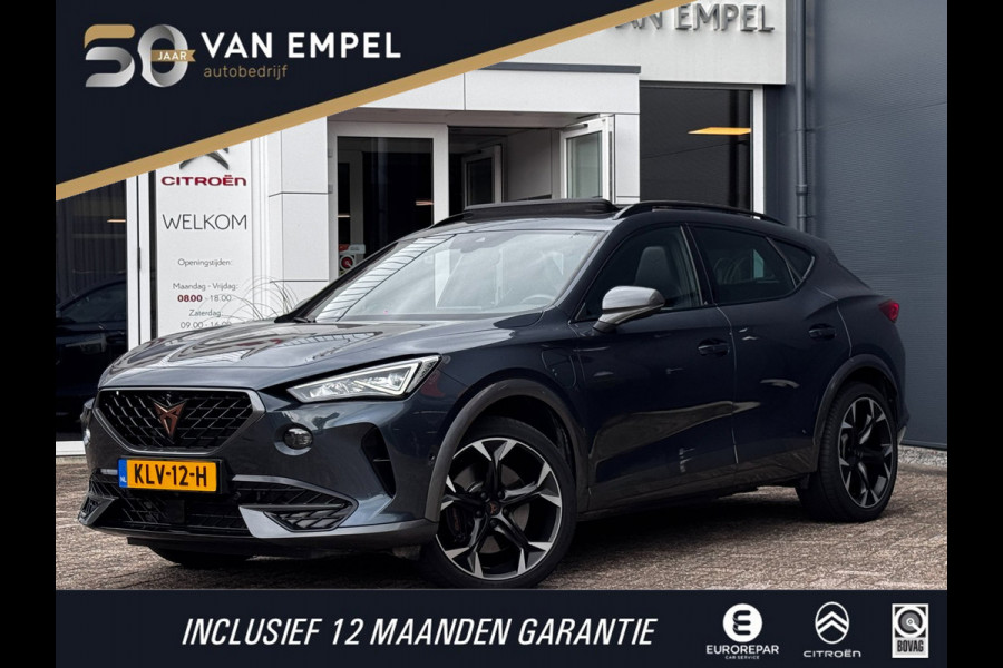 CUPRA Formentor 1.4 e-Hybrid VZ Performance | 245 PK | Pano | 100% SOH | Sportstoelen + Memory | 360 Camera | Stoelverwarming