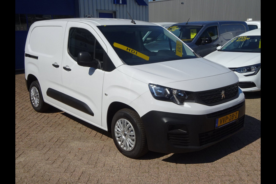 Peugeot Partner 1.5 BlueHDi 100 S&S L1 AIRCO SCHUIFDEUR CRUISE CONTROL GROOT SCHERM