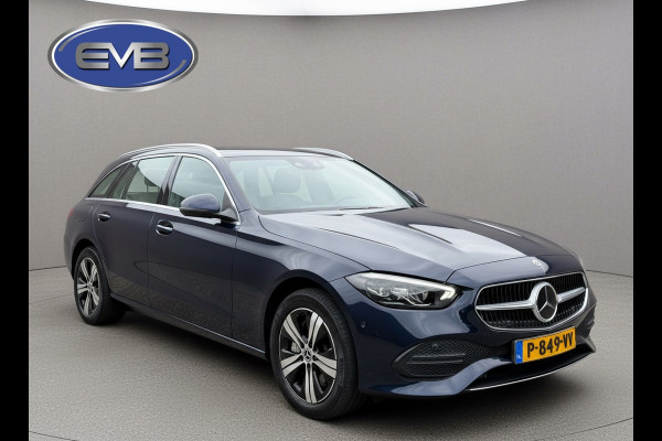 Mercedes-Benz C-Klasse Estate 300 e Luxury Line, vol leder, elect bedienbare trekhaak, sfeerverl. 1 e eigenaar, NL auto met nap
