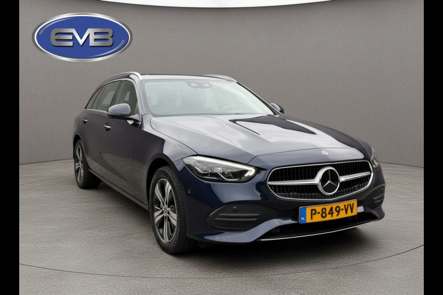 Mercedes-Benz C-Klasse Estate 300 e Luxury Line, vol leder, elect bedienbare trekhaak, sfeerverl. 1 e eigenaar, NL auto met nap