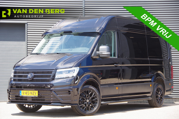 Volkswagen Crafter 35 2.0 TDI L3H3(L2H2) BLACK EDITION! AUT. LED, TREKHAAK, BETIMMERING, STOELVERWARMING, GEVEERDE ERGO COMFORT STOEL, CAMERA, NAVI