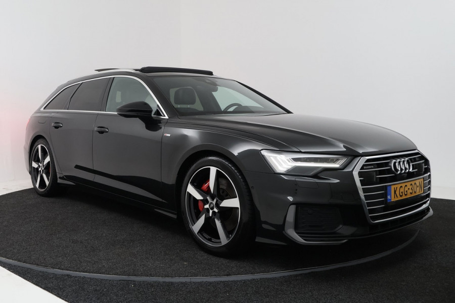 Audi A6 Avant 55 TFSI e quattro Competition (PANO, TREKHAAK WEGKLAPBAAR, HEAD-UP, 360 CAMERA, STOELKOELING, DEALER ONDERHOUDEN)