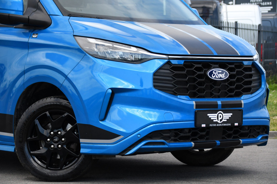 Ford Transit Custom 300 2.0 TDCI L1H1 Sport Camera, Cruise, Carplay, Virtual, 170pk, Stoelverwarming, Automaat, LED, Multimedia, Sensoren, Uniek!