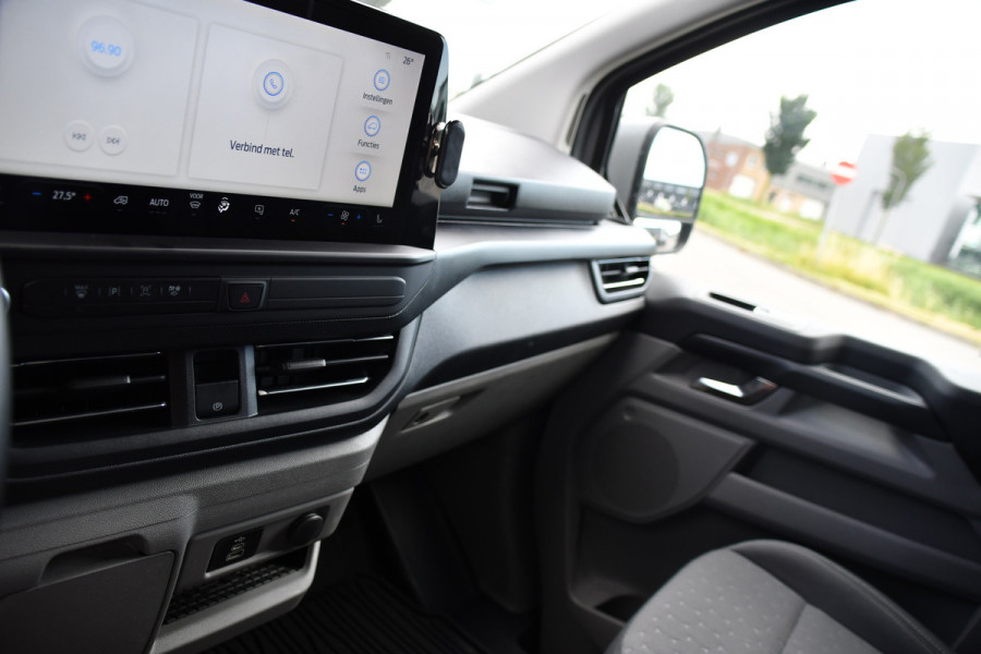 Ford Transit Custom 300 2.0 TDCI L2H1 Limited Camera, Cruise, Carplay, Virtual, 136pk, Stoelverwarming, Automaat, LED, Multimedia, Sensoren, Uniek!