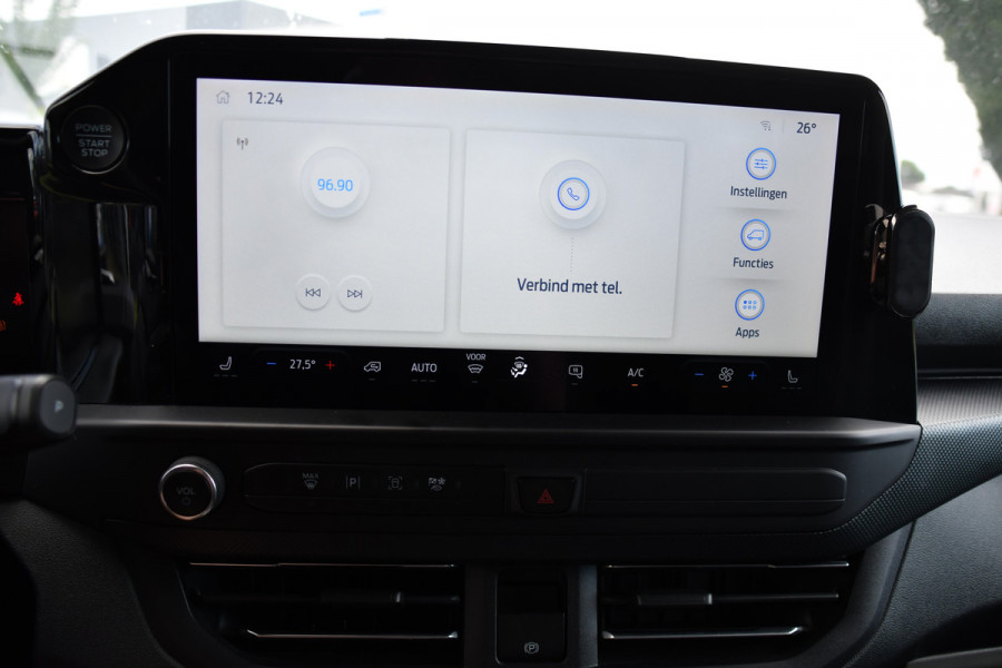Ford Transit Custom 300 2.0 TDCI L2H1 Limited Camera, Cruise, Carplay, Virtual, 136pk, Stoelverwarming, Automaat, LED, Multimedia, Sensoren, Uniek!