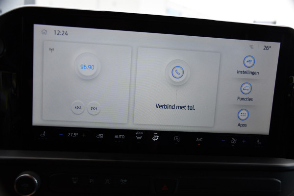 Ford Transit Custom 300 2.0 TDCI L2H1 Limited Camera, Cruise, Carplay, Virtual, 136pk, Stoelverwarming, Automaat, LED, Multimedia, Sensoren, Uniek!