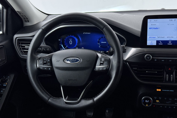 Ford FOCUS Wagon 1.0 EcoBoost Hybrid Titanium X Business (STUUR-/STOELVERWARMING, TREKHAAK, CAMERA, NAVI, DIGITALE COCKPIT)