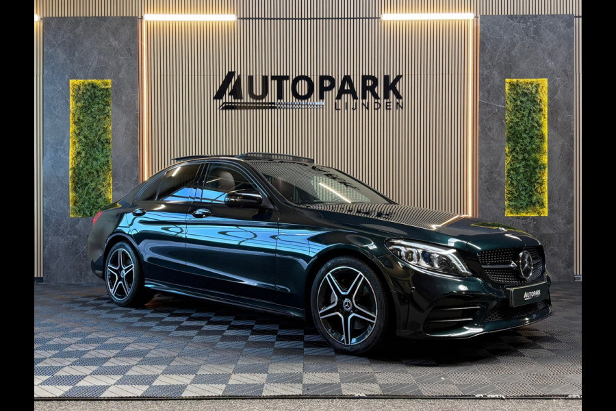 Mercedes-Benz C-Klasse 180 Premium Plus Pack PANO|BURMESTER|HuD|360 CAM|MEMORY|SFEERVERLICHTING|AUTO PILOT|DEALER ONDERHOUDEN|VOL!