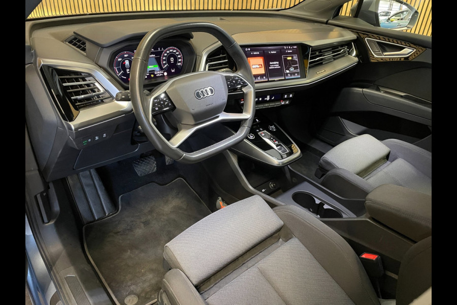 Audi Q4 e-tron 40 Advanced Edition 77 kWh|90% SOH|ELEK.TREKHAAK|ACC|CARPLAY|CAMERA|STOELVERW.|NAVI|NAP|NL-AUTO|INCL. BTW|1e EIG|