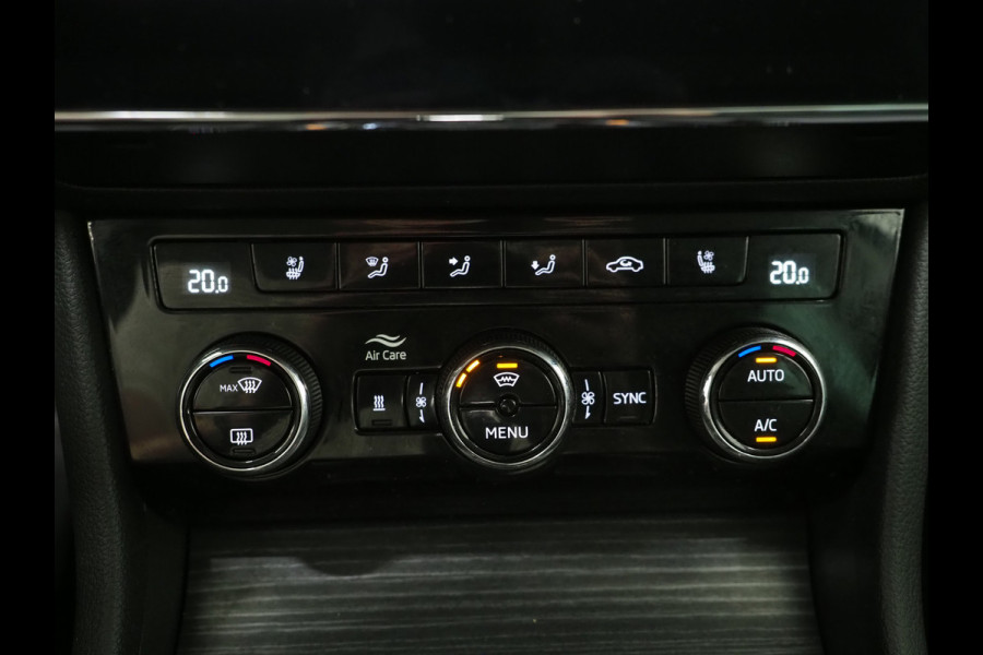 Škoda Superb Combi 1.4 TSI iV Style | Leder | Trekhaak | 360 | Massage | Stoelkoeling | Keyless | Virtual | Sfeerlicht