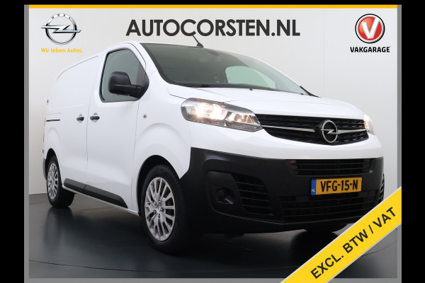 Opel Vivaro 1.5CDTI 102PK 3-Persoons Airco Cruise Control Euro 6 Regen-Lichtsensor Edition Betonlpex Vloer Wandbetimmering Schuifdeur 1e Eigenaar Origineel Nederlandse Auto