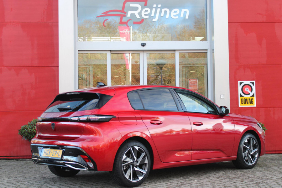 Peugeot 308 1.2 Hybrid 145PK AUTOMAAT ALLURE | AGR STOEL | STOEL EN STUUR VEWARMING | KEYLESS ENTRY/START | DRAADLOZE APPLE CARPLAY/ANDROID AUTO | NAVIGATIE | CLIMATE CONTROL | LICHTMETALEN VELGEN 17" | LED KOPLAMPEN | ACHTERUITRIJCAMERAA | ADAPTIVE CRUISE CONTROL | DRAADLOZE TELEFOONLADER |