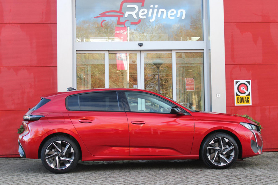 Peugeot 308 1.2 Hybrid 145PK AUTOMAAT ALLURE | AGR STOEL | STOEL EN STUUR VEWARMING | KEYLESS ENTRY/START | DRAADLOZE APPLE CARPLAY/ANDROID AUTO | NAVIGATIE | CLIMATE CONTROL | LICHTMETALEN VELGEN 17" | LED KOPLAMPEN | ACHTERUITRIJCAMERAA | ADAPTIVE CRUISE CONTROL | DRAADLOZE TELEFOONLADER |