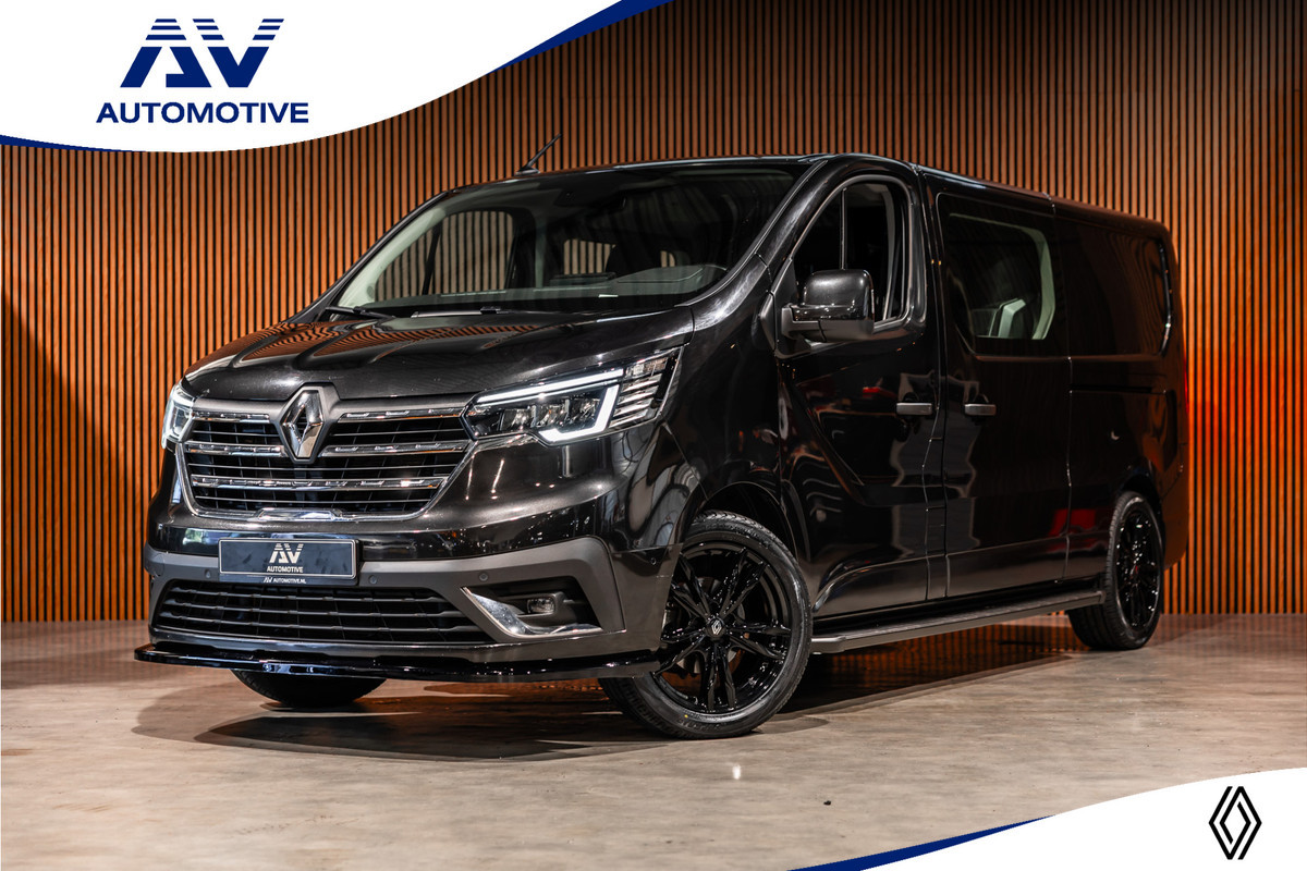 Renault Trafic 2.0 dCi 170 PK L2H1 DC Luxe | Dubbel cabine | L+R Schuifdeur | 5-Zitter | CarPlay | Camera | Navigatie | DAB | Trekhaak | Climate control | Nieuwe APK | Orig. NL Auto | NAP Logisch