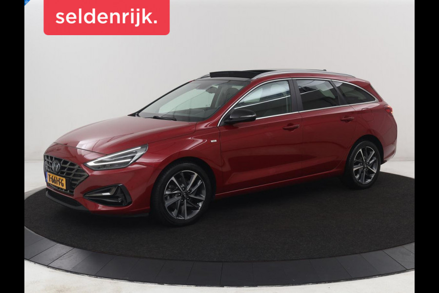Hyundai i30 Wagon 1.5 T-GDi MHEV Premium Sky | Panoramadak | Stoel & Sturverwarming | Stoelkoeling | Camera | Adaptive cruise | Navigatie | Carplay | DAB+ | Climate control | Full LED