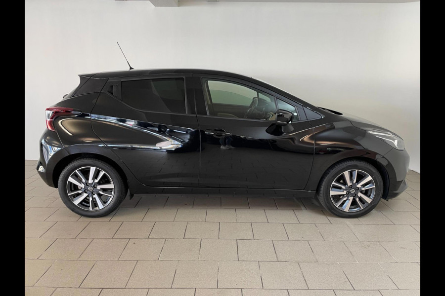 Nissan Micra 0.9 IG-T N-Connecta 90PK AIRCO CLIMA NAVI CRUISE CAMERA VELGEN PRIVACY GLAS 2E EIG ZEER NETTE AUTO
