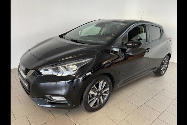Nissan Micra 0.9 IG-T N-Connecta 90PK AIRCO CLIMA NAVI CRUISE CAMERA VELGEN PRIVACY GLAS 2E EIG ZEER NETTE AUTO