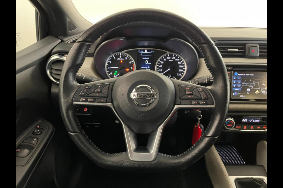 Nissan Micra 0.9 IG-T N-Connecta 90PK AIRCO CLIMA NAVI CRUISE CAMERA VELGEN PRIVACY GLAS 2E EIG ZEER NETTE AUTO