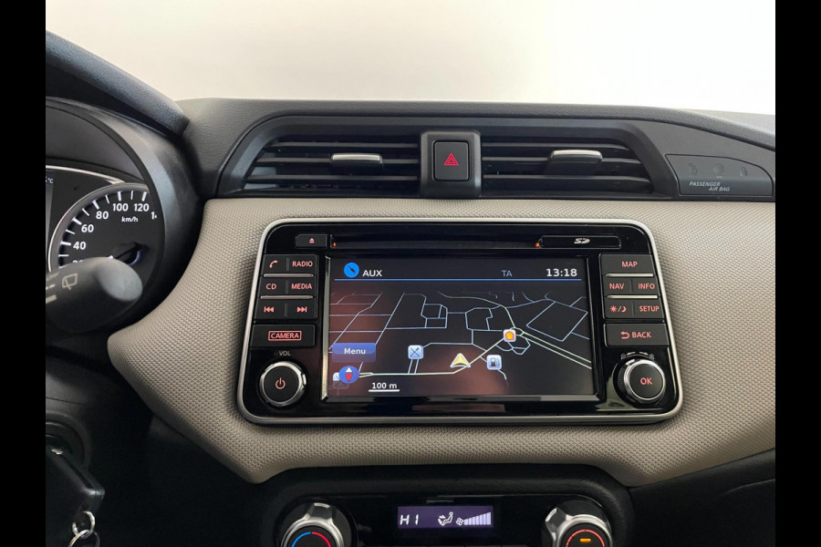 Nissan Micra 0.9 IG-T N-Connecta 90PK AIRCO CLIMA NAVI CRUISE CAMERA VELGEN PRIVACY GLAS 2E EIG ZEER NETTE AUTO