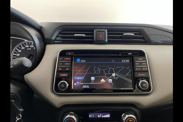 Nissan Micra 0.9 IG-T N-Connecta 90PK AIRCO CLIMA NAVI CRUISE CAMERA VELGEN PRIVACY GLAS 2E EIG ZEER NETTE AUTO
