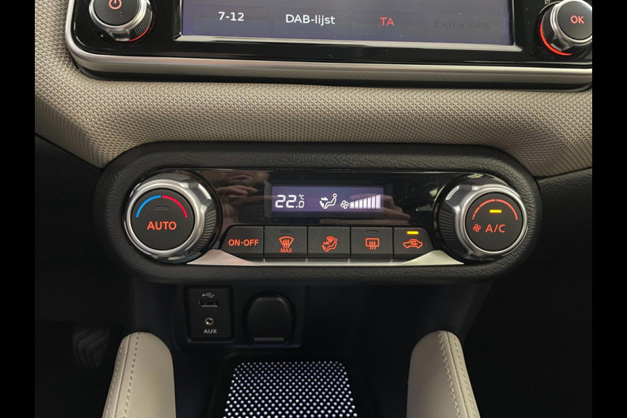 Nissan Micra 0.9 IG-T N-Connecta 90PK AIRCO CLIMA NAVI CRUISE CAMERA VELGEN PRIVACY GLAS 2E EIG ZEER NETTE AUTO