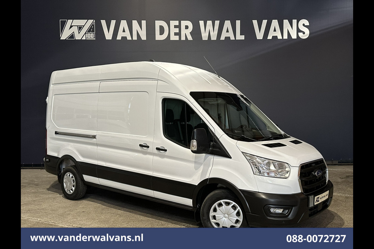 Ford Transit 2.0 TDCI 131pk Automaat L3H3 Euro6 Airco | Camera | Cruisecontrol | Verwarmde voorruit Parkeersensoren, Bijrijdersbank