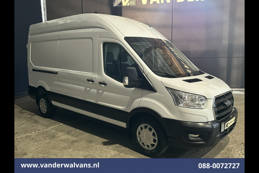Ford Transit 2.0 TDCI 131pk Automaat L3H3 Euro6 Airco | Camera | Cruisecontrol | Verwarmde voorruit Parkeersensoren, Bijrijdersbank
