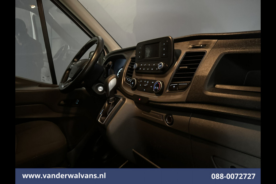 Ford Transit 2.0 TDCI 131pk Automaat L3H3 Euro6 Airco | Camera | Cruisecontrol | Verwarmde voorruit Parkeersensoren, Bijrijdersbank