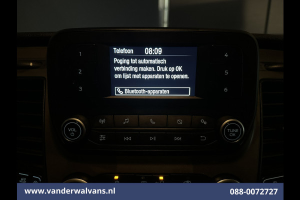 Ford Transit 2.0 TDCI 131pk Automaat L3H3 Euro6 Airco | Camera | Cruisecontrol | Verwarmde voorruit Parkeersensoren, Bijrijdersbank