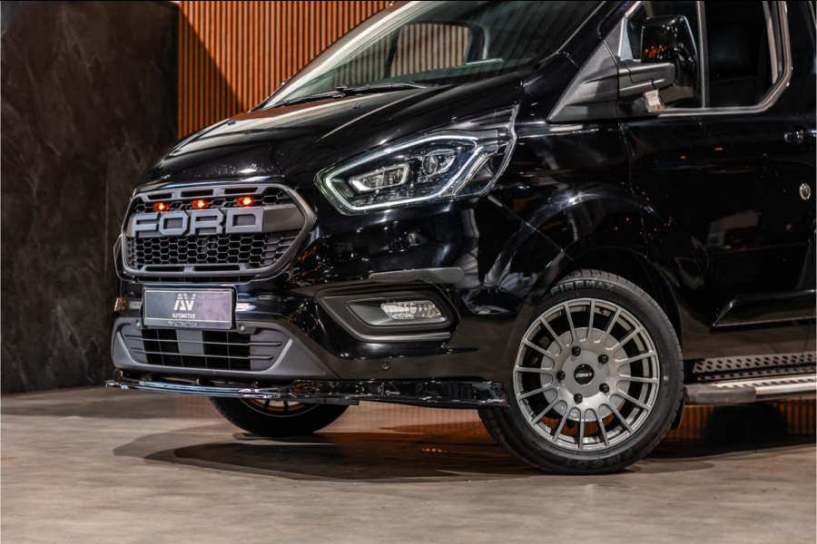 Ford Transit Custom 320 2.0 TDCI 170 PK L2H1 Limited DC | Dubbel cabine | Bi-Xenon | CarPlay | Navigatie | Stoelverwarming | Trekhaak | Euro 6 | Nieuwe APK