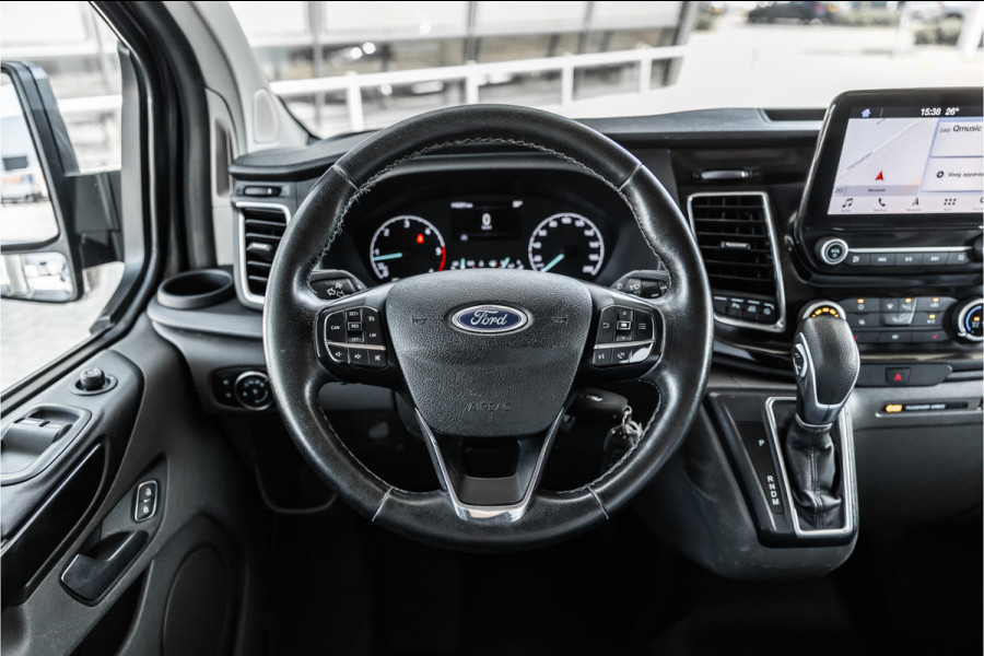 Ford Transit Custom 320 2.0 TDCI 185 PK L2H1 Sport | Automaat | CarPlay | Camera | Stoelverwarming | Navigatie | Elek stoelen | DAB | Nieuwe APK | Orig. NL Auto