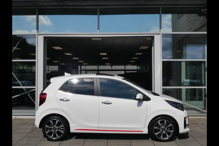 Kia Picanto 1.0 T-GDi GT-Line 5p | Cruise | Clima | Schuif-kanteldak | Stoel-stuurverwarming | Navi | Keyless | Carplay